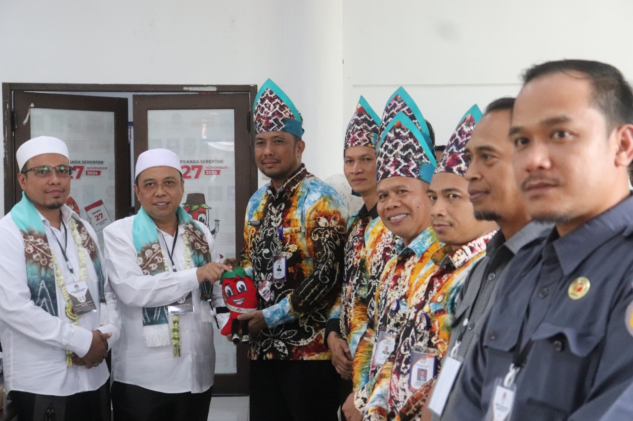 Pendaftaran Bapaslon Bupati dan Wakil Bupati Tapin Pada Pemilihan Tahun 2024