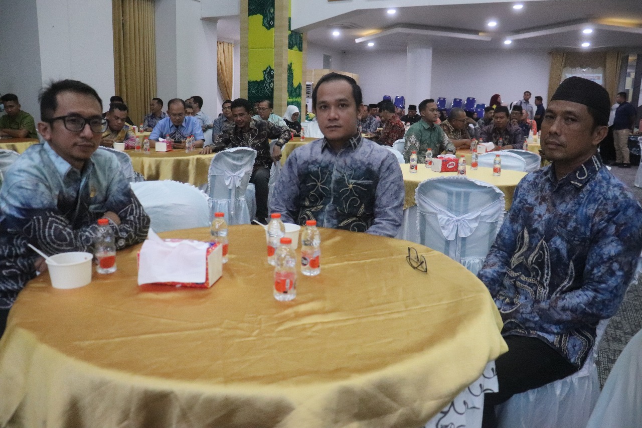 Ketua Bawaslu Tapin Abid Fikasi Gulo Hadiri Pisah Sambut Kapolres Tapin