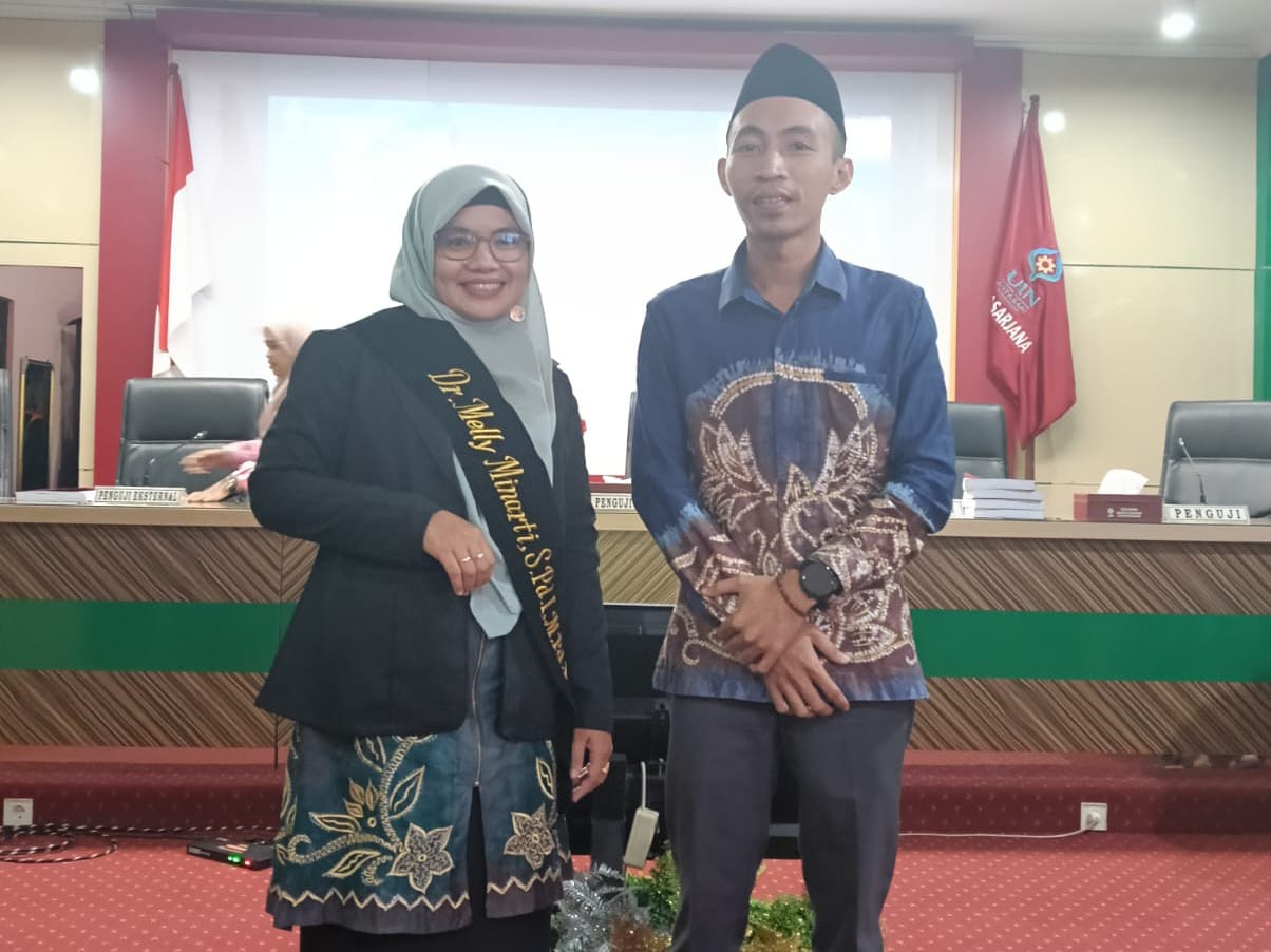 Anggota Bawaslu Tapin A Fadzlur Rahman Hadiri Sidang Terbuka Doktor; Promovenda Melly Minarti Singgung Pendidikan Demokrasi
