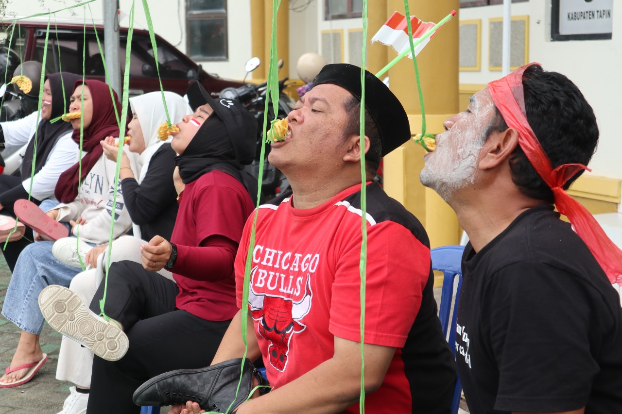 Rayakan HUT RI ke-80, Bawaslu Tapin Gelar Serangkaian Lomba