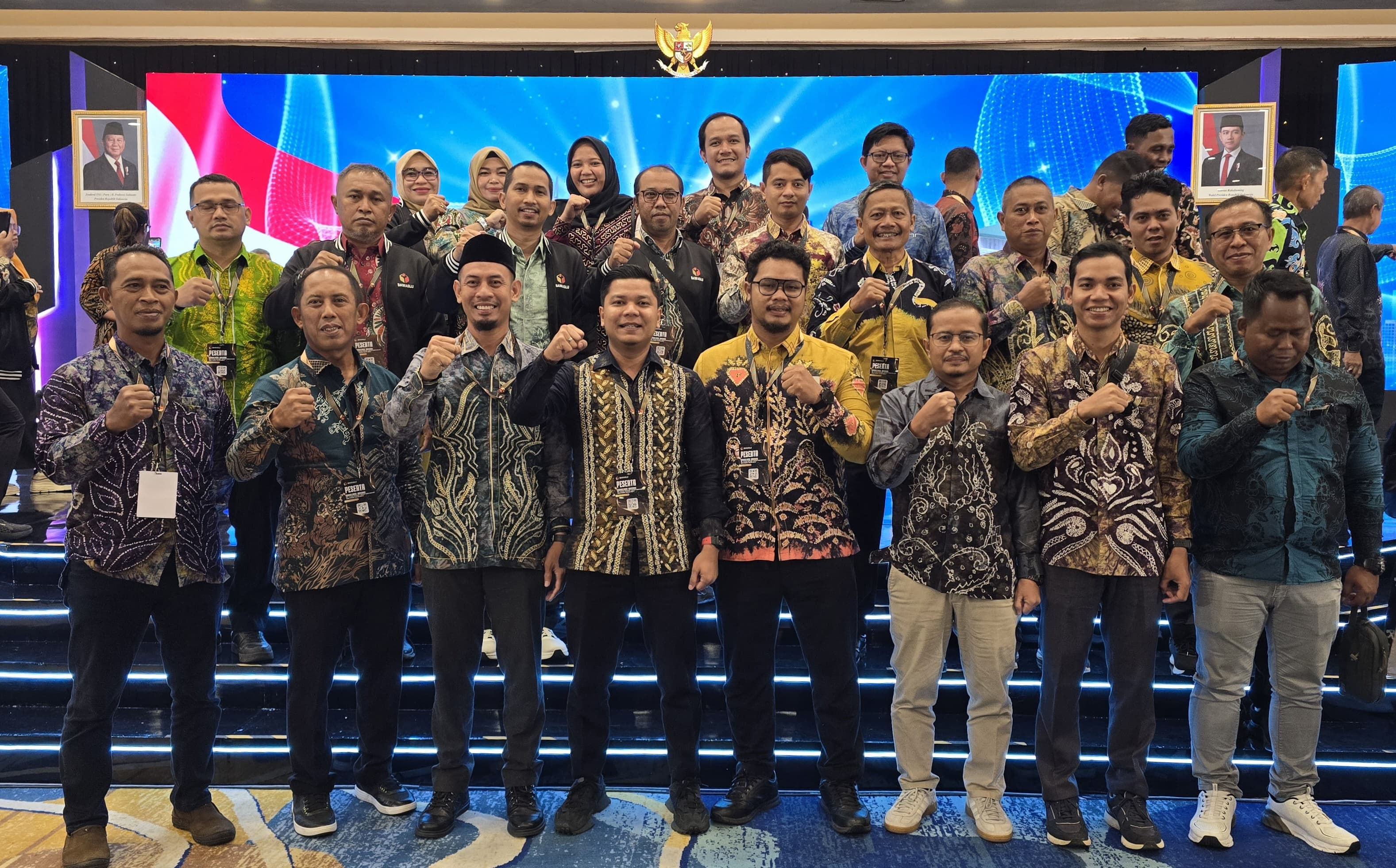 Bawaslu Tapin Hadiri Konsolidasi Nasional Penguatan Tata Kelola Kelembagaan Pengawas Pemilu 2025 di Jakarta