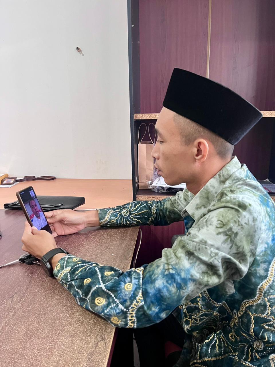 Anggota Bawaslu Tapin A. Fadzlur Rahman ikut Kegiatan koordinasi untuk mematangkan pelaksanaan Pendidikan Pengawas Partisipatif (P2P) Tahun 2026 secara daring