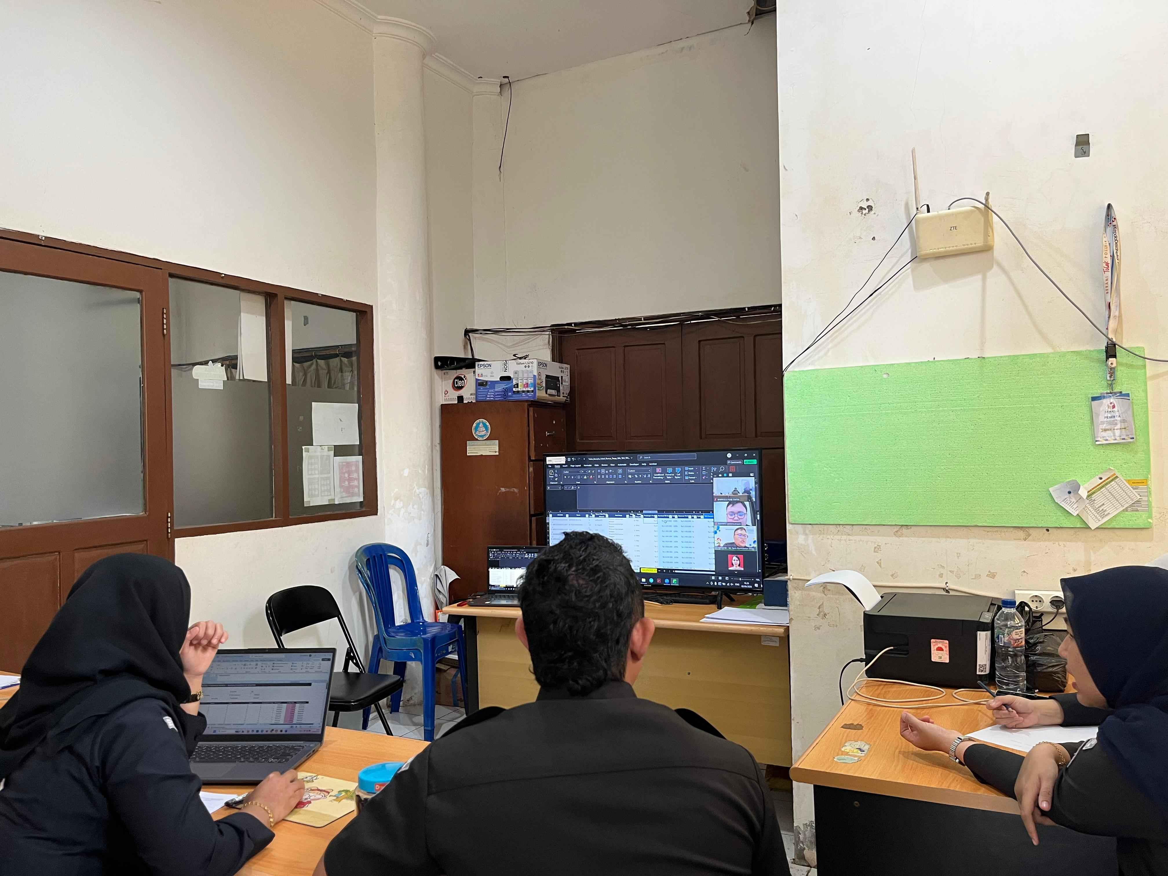 Pastikan Pengajuan Tukin Tepat Waktu, Bawaslu Tapin Ikuti Rapat Koordinasi Bersama Bawaslu Kalsel