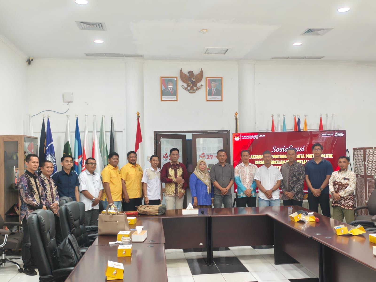 Bawaslu Hadiri Sosialisasi SIPOL Semester I Tahun 2026 