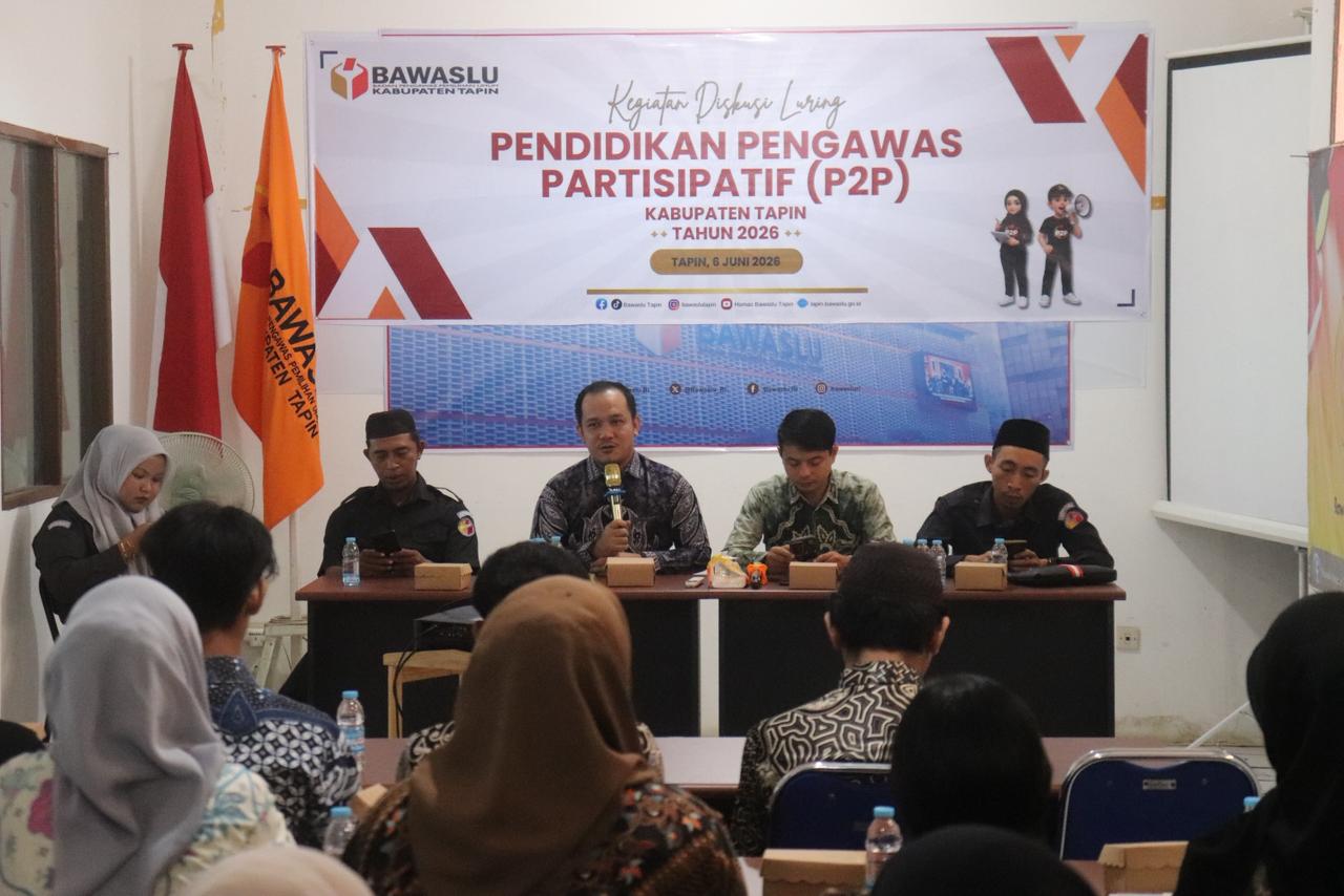 Gen Z Ikut Ambil Peran, Bawaslu Tapin Gelar Pendidikan Pengawas Partisipatif