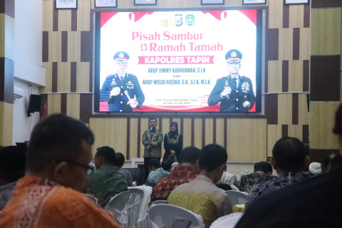 pisah sambut kapolres tapin