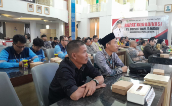 Bawaslu Tapin Ikuti Rakor Penyusunan DPTb dan DPK