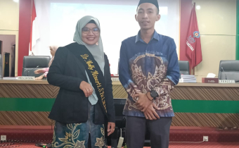 Anggota Bawaslu Tapin A Fadzlur Rahman Hadiri Sidang Terbuka Doktor; Promovenda Melly Minarti Singgung Pendidikan Demokrasi