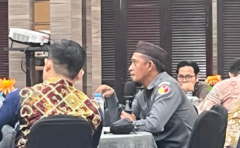 Ketua dan Anggota Bawaslu Tapin beserta Staf kehumasan ikuti Pembinaan dan Penguatan Kelembagaan