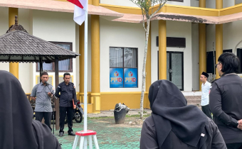 Santoso Tekankan Disiplin Ke Jajaran dan Beberkan Rencana Pembentukan Saka Adhyasta Pemilu