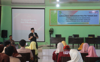 Bakesbangpol laksanakan pendidikan politik, Abid Tampil Sebagai Pemateri