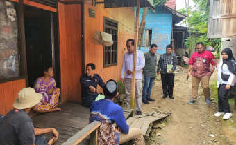 Ketua dan Anggota Bawaslu Kabupaten Tapin Awasi Proses Pelaksanaan Coktas