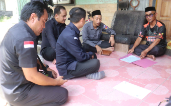 Anggota Bawaslu Kalsel Thessa Aji Budiono Ikuti Langsung Proses Uji Petik PDPB di Kabupaten Tapin