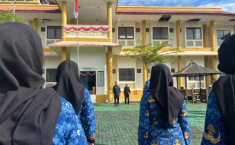 Ketua Bawaslu Tapin Abid Fikasi Gulo Pimpin Langsung Peringatan Hari Sumpah Pemuda ke-97