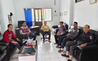 Perkuat Pengawasan di Luar Tahapan, Bawaslu Tapin Konsolidasi dan Silaturahmi dengan KPU Tapin