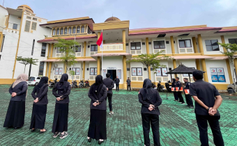 Awali Bulan Februari, Ketua Bawaslu Tapin Pimpin Apel Pagi