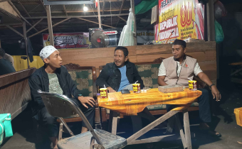 Pimpinan Bawaslu Tapin Diskusi Kepemiluan Bersama Ketua DPRD Tapin