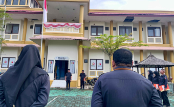 Pimpin Apel Pagi, Abid Tekankan Refleksi Diri dan Disiplin Kerja