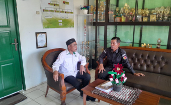 koordinasi uji petik dan Pendidikan Pengawas Partisipatif (P2P) kalangan pelajar di Madrasah Aliyah Negeri 3 Tapin