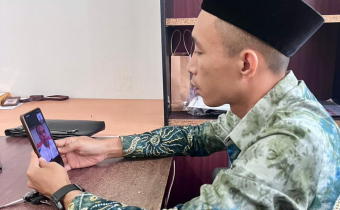 Anggota Bawaslu Tapin A. Fadzlur Rahman ikut Kegiatan koordinasi untuk mematangkan pelaksanaan Pendidikan Pengawas Partisipatif (P2P) Tahun 2026 secara daring