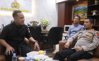 Jalin Koordinasi Strategis, Bawaslu Tapin Silaturrahmi ke Polres