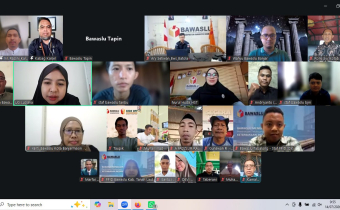 Perkuat Keterbukaan Informasi, Bawaslu Tapin Ikuti Sosialisasi Monev KIP 2026