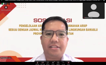 Tertib Arsip, Tertib Administrasi: Bawaslu Tapin Ikuti Sosialisasi Kearsipan Bersama ANRI