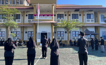 Disiplin Dimulai dari Diri Sendiri, Bawaslu Tapin Konsisten Laksanakan Apel Pagi