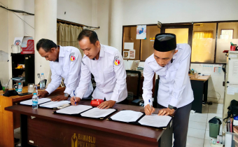 Menata Kerja, Menguatkan Kinerja: Bawaslu Tapin Ikuti Penandatanganan IKU 2026