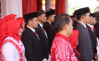 Hadiri Upacara HUT ke-81 RI, Abid: Kemerdekaan Jadi Energi untuk Terus Mengabdi